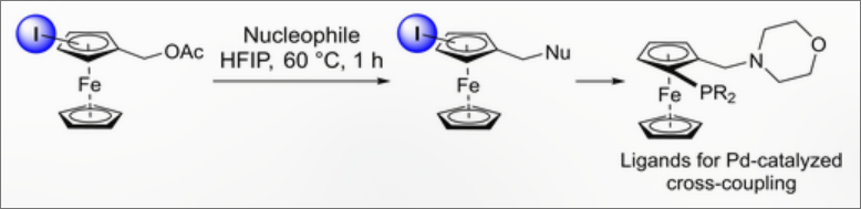 EurJOC 2021 — HFIP-Promoted Substitution in the Ferrocene Series